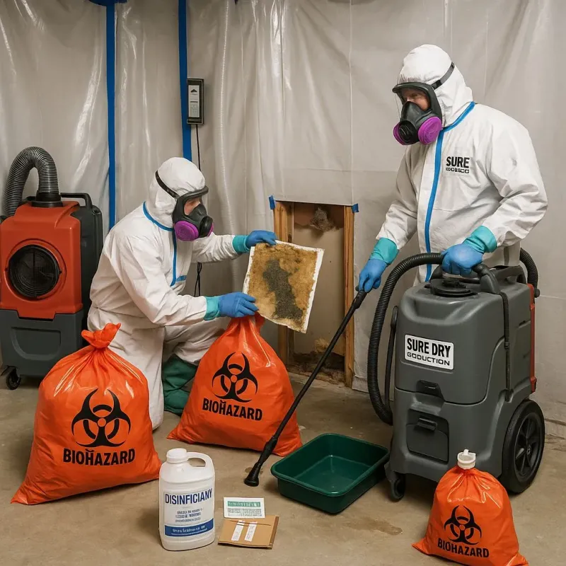 Contaminated Water Handling Protocols process in Brewster, OH